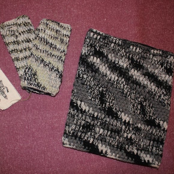 🔥 Nepalese Sundance Merino Handwarmers - BW - Picture 3 of 5